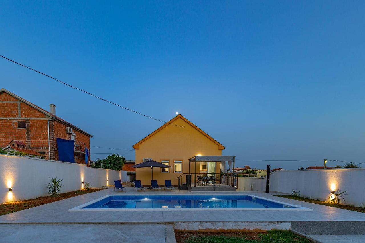 Villa Family And Friends Private Heated Pool With Jacuzzi Zára Kültér fotó