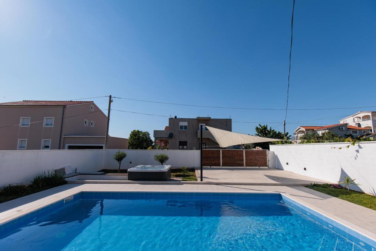 Villa Family And Friends Private Heated Pool With Jacuzzi Zára Kültér fotó